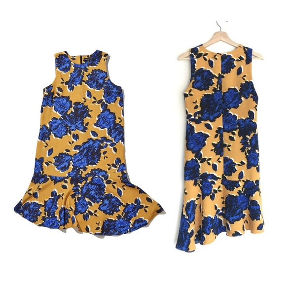 Who What Wear Dresses & Skirts - Who What Wear | Fluted Floral Dress Target NWT - S